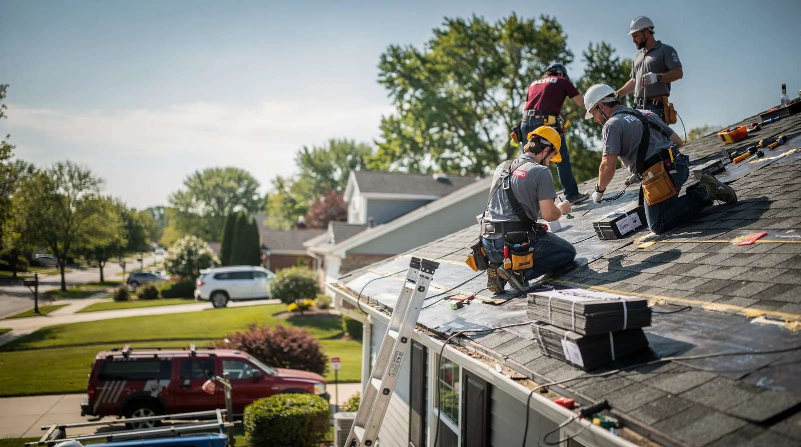 Roof Repair in Denton, TX around you